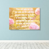 黙示録17:14聖書の聖句KJV写真ウォールアート キャンバスプリント (インサイチュ (ウッドフロア))