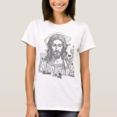 黙示録19:16 諸王の王イエス Tシャツ (正面)