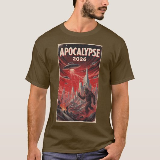 黙示録2026 Tシャツ (正面)