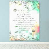 黙示録21:34 キャンバスプリント (インサイチュ (ウッドフロア))