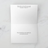 黙示録21:4共感書 カード (内部)