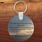 黙示録21:4 キーホルダー (正面)