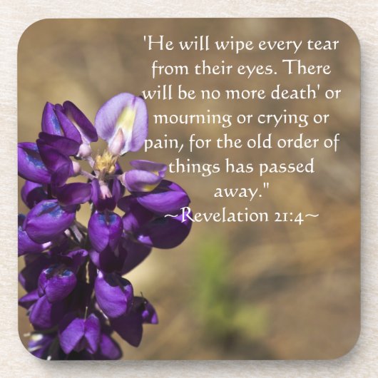 黙示録21:4 コースター (正面)