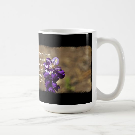 黙示録21:4 コーヒーマグカップ (右)