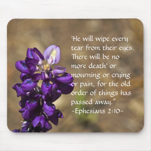 黙示録21:4 マウスパッド (正面)