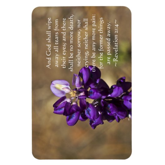 黙示録21:4 マグネット (縦)