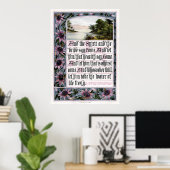 黙示録22:17プリント ポスター (ホームオフィス)