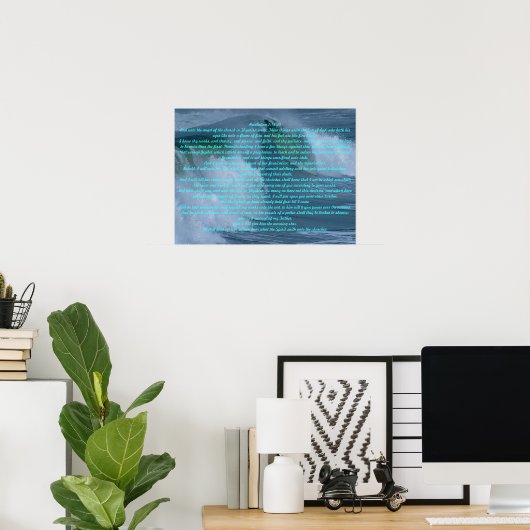 黙示録2:18-29 ポスター (ホームオフィス)