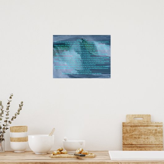 黙示録2:18-29 ポスター (キッチン)