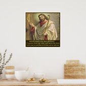 黙示録3:20ポスター ポスター (キッチン)