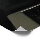 黙示録3:20祈と猫 ポスター (角)