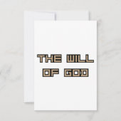 黙示録3:20 KJV聖書聖なる書物、 経典挨拶 カード (裏面)