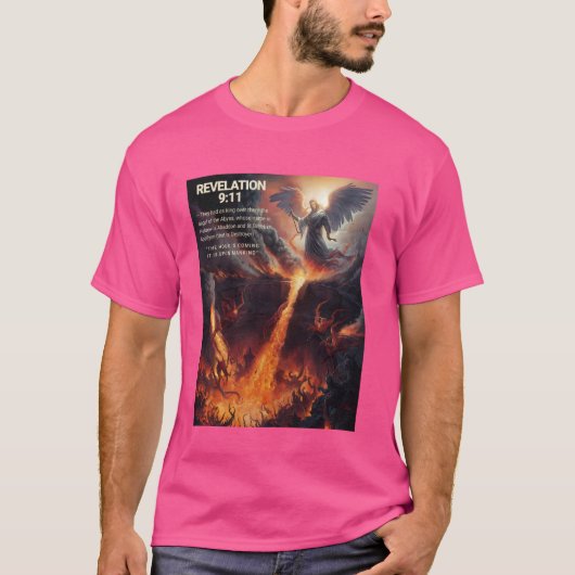 黙示録911時来間はマンキンにある Tシャツ (正面)