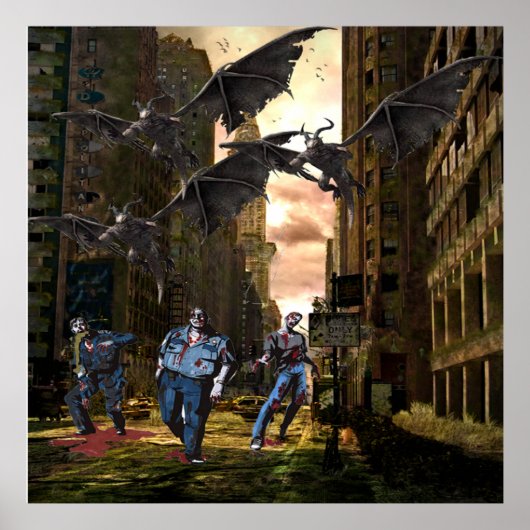 黙示録:未来の世界の終わりの大きなポスター ポスター (正面)