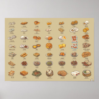 點心 |合計(A3) ポスター