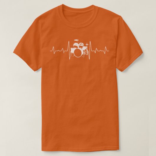 鼓動ドラム Tシャツ (デザイン正面)