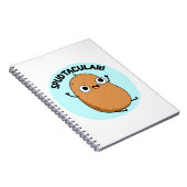 鼓状おもしろいポテトプリン ノートブック (右側)