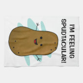 鼓膜感じ芋 キッチンタオル (横)