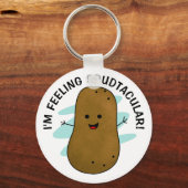 鼓膜感じ芋 キーホルダー (正面)