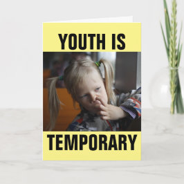 鼻おもしろい摘み誕生日カード カード