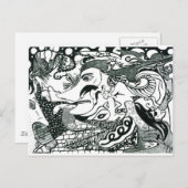 鼻って誰？ ポストカード (正面/裏面)