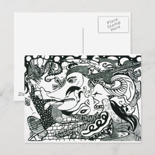 鼻って誰? ポストカード (正面/裏面)