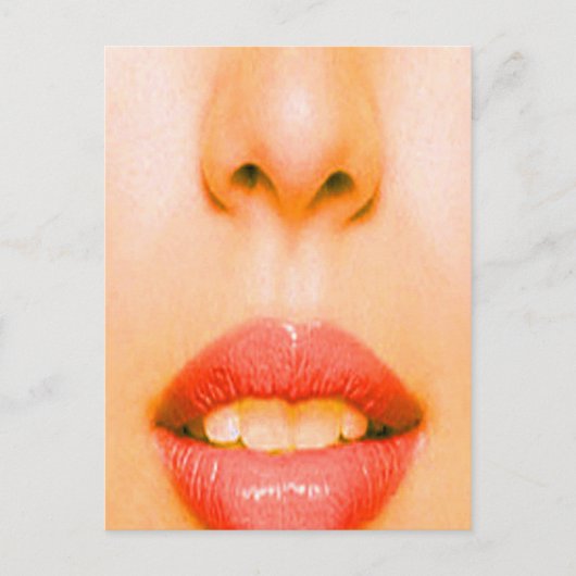 鼻と口 ポストカード (正面)