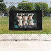 鼻の仕事のエチケット 横断幕 (インサイチュ)