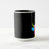 鼻の大きな奇妙な牛が言う マグカップ (中央)