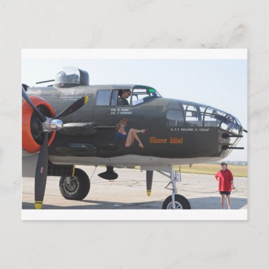 鼻の芸術「ショーのme ポストカード (正面)