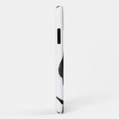 鼻をなめる黒いラブラドール Case-Mate iPhoneケース (裏面/右)