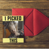 鼻を刺激する小さなギールおもしろい誕生日カード カード