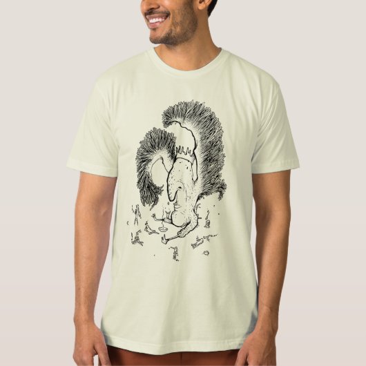 鼻を鳴らす Tシャツ (正面)