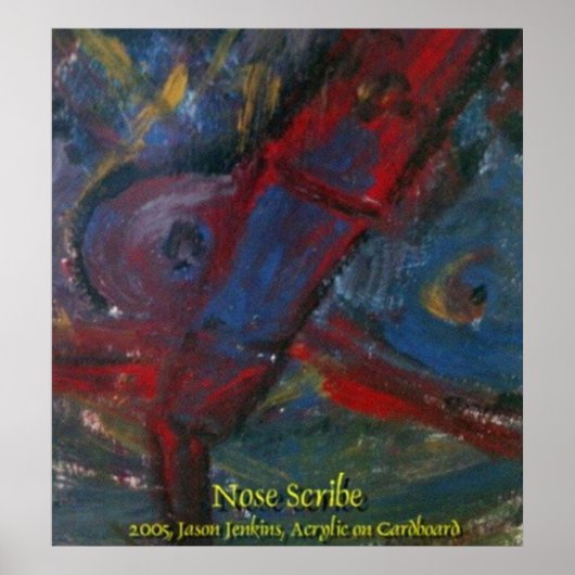 鼻スクライビング ポスター (正面)