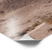 鼻先から炎と煙が出る フォトプリント            (角)