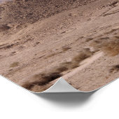 鼻先から炎と煙が出る ポスター (角)