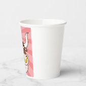 鼻怒付き激しいブルマスコットリングや輪 紙コップ (左)