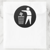 鼻毛を吐く ラウンドシール (バッグ)