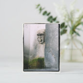 鼻水が垂れる？ イタリアのヴェローナにある噴水 ポストカード (スタンド正面)