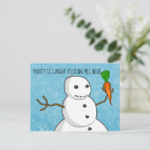 鼻霜の降りたを摘み取られる シーズンポストカード (スタンド正面)