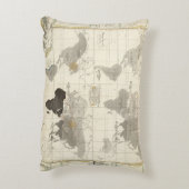 齧歯動物および動物の配分 アクセントクッション (裏面(縦))