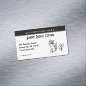 齧歯動物防除業 マグネット名刺 (インサイチュ)