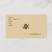 齧歯動物駆除名刺 名刺 (裏面)