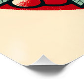 齧歯類フルーツさくらんぼラットアートラットさくらんぼ ポスター (コーナー)