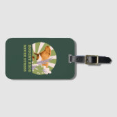 齧歯類ブロスノンストレスカピバラ ラゲッジタグ (正面横)