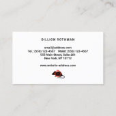 齧歯類制御マウス駆除剤 名刺 (裏面)