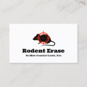 齧歯類制御マウス駆除剤 名刺 (正面)