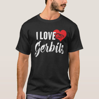 齧歯類愛好家のためのゲルビツ Tシャツ