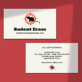 齧歯類駆除剤 名刺