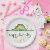 龍が床に伸びていた ペーパープレート (パーティー)